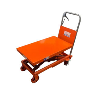 scissor lift table (orange) 350kg